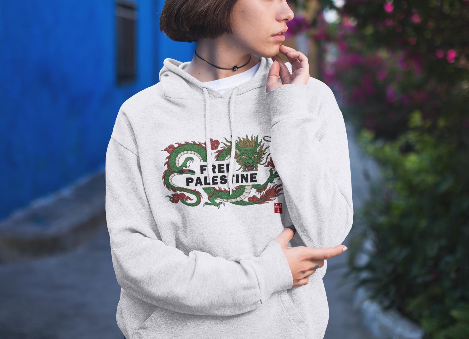 Sudadera 🐱🐉  FREE PALESTINE