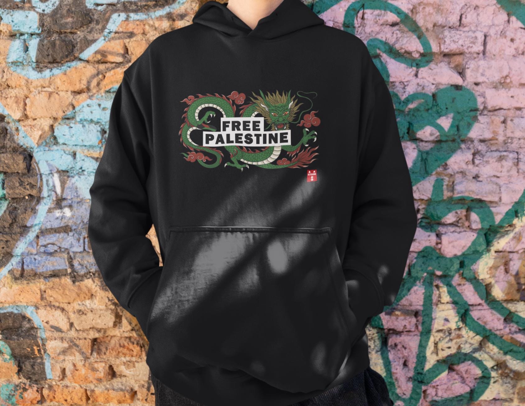 Sudadera 🐱🐉  FREE PALESTINE