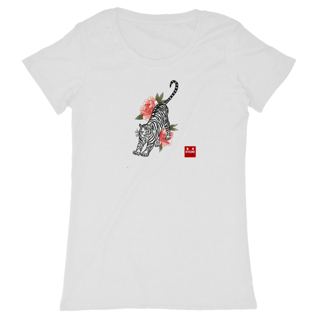 Tigre peonia Tatto - frente_blanco