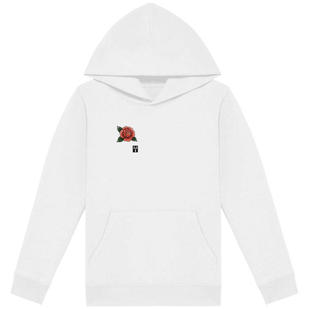 Sudadera kids Rosa - frente_blanco