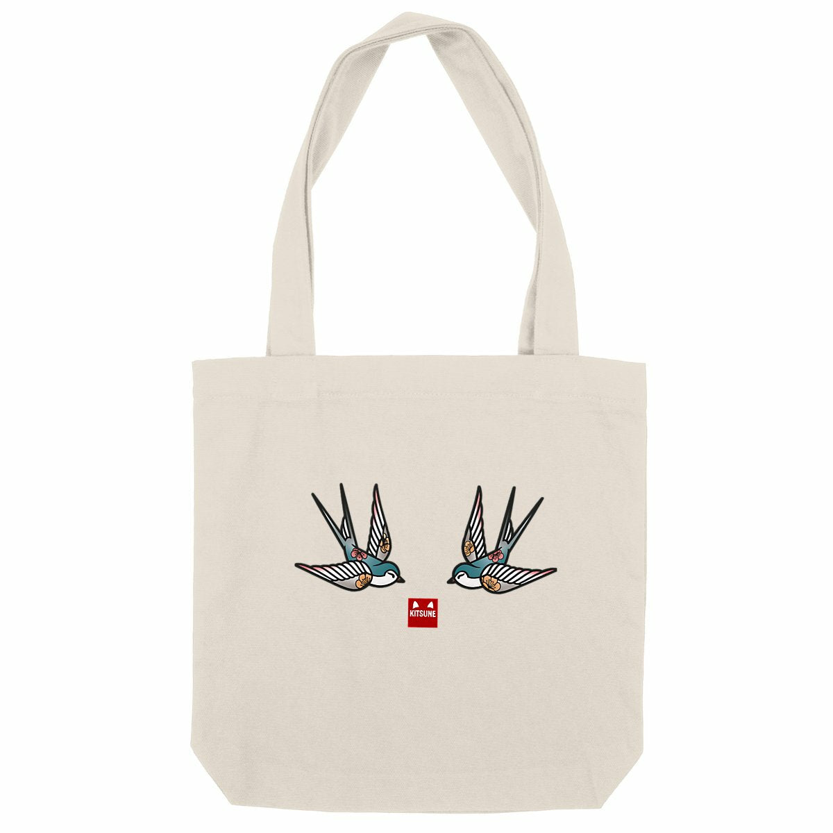 Tote Bag Golondrinas - frente_natural
