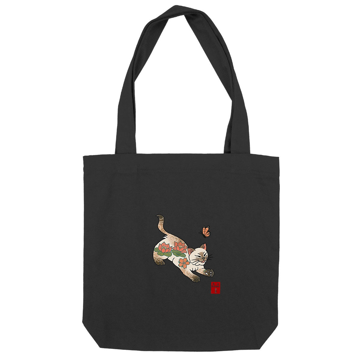 Gato Tatto. Bolso Totte. - frente_negro