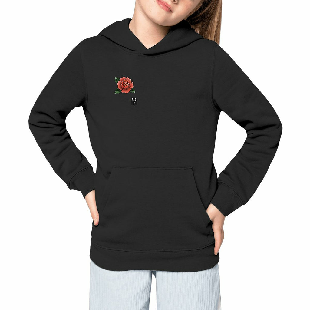 Sudadera kids 🌹 Rosa Tattoo